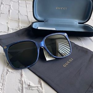 Gucci Sunglasses Blue NWT